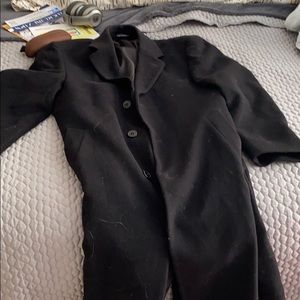 Polo cashmere wool trench coat 36 short